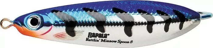 Незацепляйка RAPALA Rattlin' Minnow Spoon 08/MBT