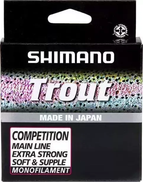 Леска Shimano Trout Competition Mono 150 м красная 0,16 мм