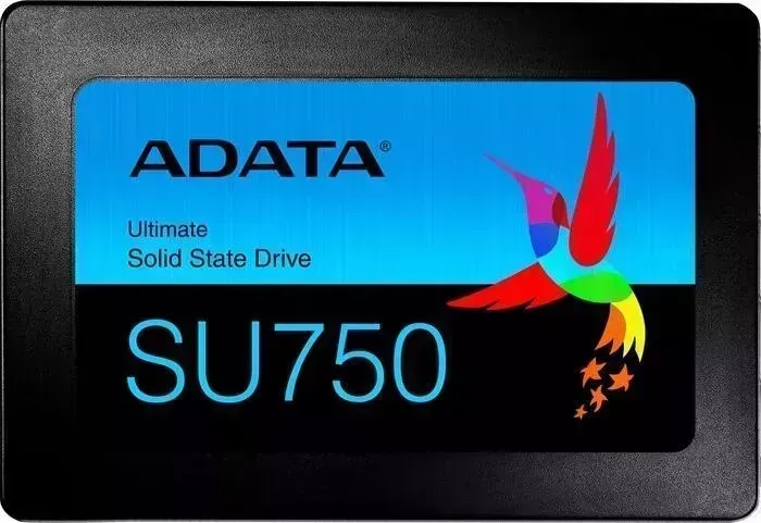 SSD накопитель A-DATA 1TB Ultimate SU750, 2.5", SATA III, [R/W - 550/520 MB/s] 3D-NAND TLC
