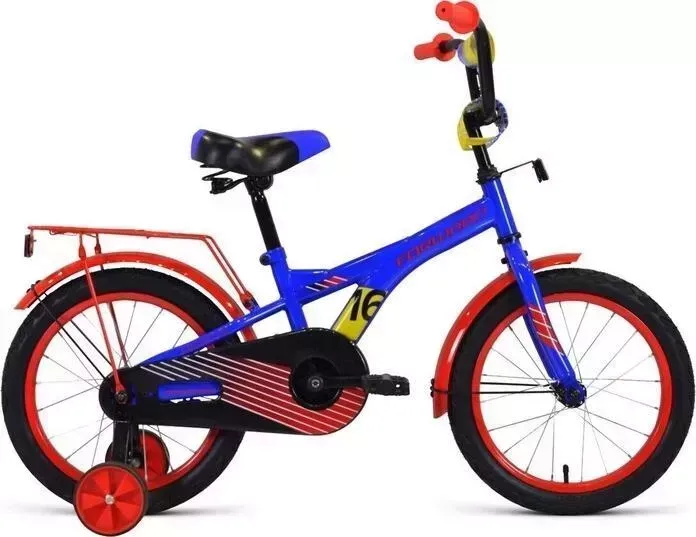 Велосипед FORWARD CROCKY 16 (2021) синий/красный