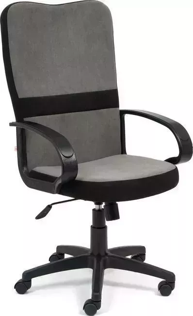 Кресло офисное TetChair СН757 флок серый/черный 29/35