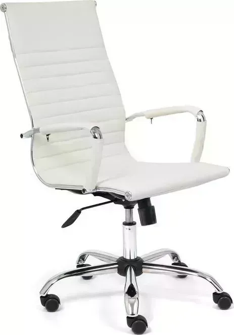 Кресло офисное TetChair Urban кож/зам белый 36-01