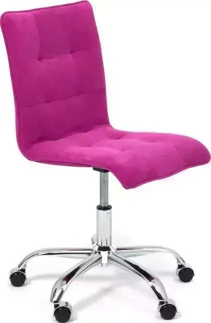 Кресло офисное TetChair Zero флок фиолетовый 138