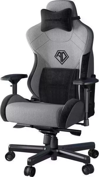Кресло офисное AndaSeat Anda Seat T-Pro 2 серый тканевое