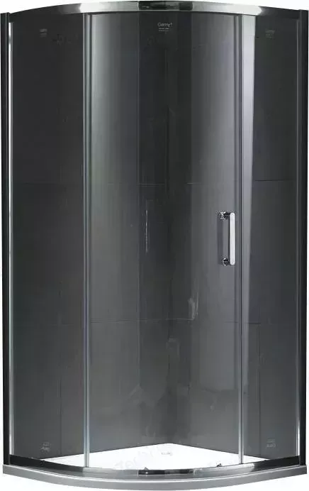Душевой уголок GEMY Victoria 90x90 с поддоном, прозрачный, хром (S30071A, ЛП00180)