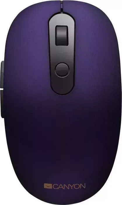 Мышь проводная CANYON MW-9 2 in 1 Wireless optical mouse with 6 buttons, DPI 800/1000/1200/1500, 2 mode(BT/ 2.4GHz), Battery AA*1p (CNS-CMSW09V)