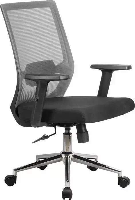Кресло офисное Riva Chair RCH 851E серая сетка