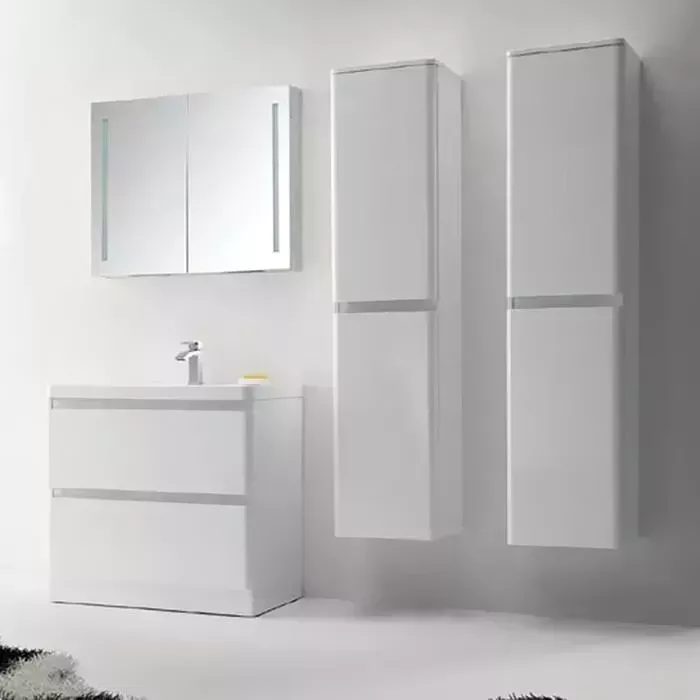 Мебель для ванной BELBANGO Energia-N 80 bianco lucido напольная