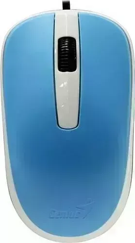 Мышь проводная GENIUS DX-120 ( Cable, Optical, 1000 DPI, 3bts, USB ) Blue (31010010402)
