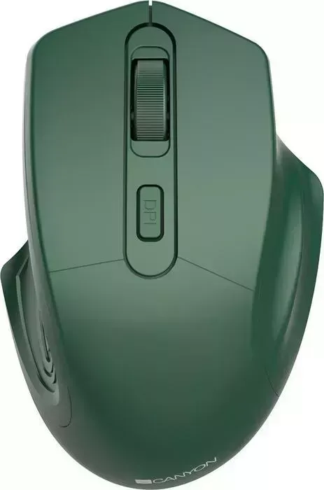 Мышь проводная CANYON 2.4GHz Wireless Optical Mouse with 4 buttons, DPI 800/1200/1600, Special military, 115*77*38mm, 0.064kg (CNE-CMSW15SM)