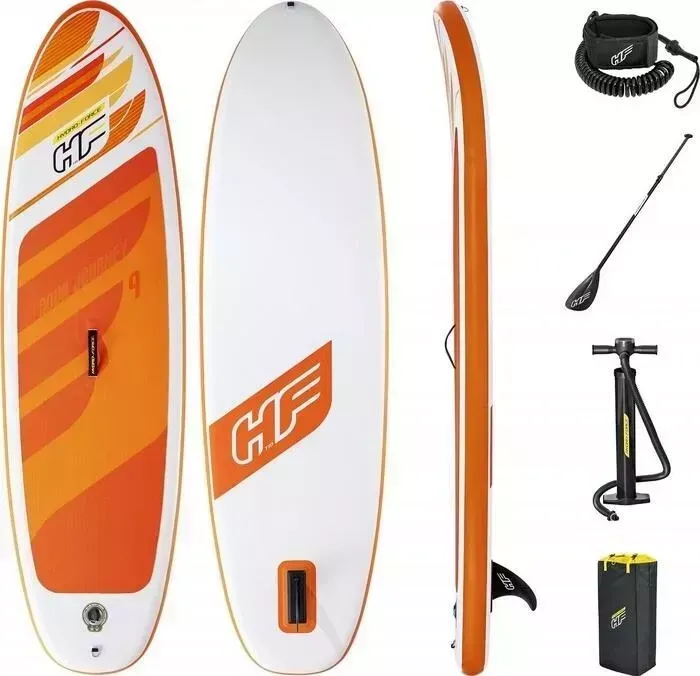 SUP-доска BESTWAY 65349 BW Aqua Journey 274x76x12 см, насос, весло, лиш, киль, ремнабор, сумка, до 100кг