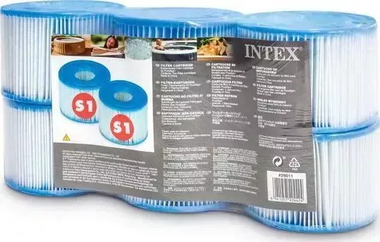 Картридж INTEX S1 (блок из 6 шт) для СПА-бассейнов, 29011