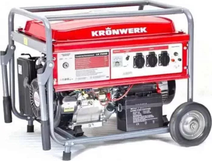 Генератор KRONWERK бензиновый LK 7500E