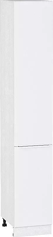 Пенал VIVAT Шкаф пенал с 2-мя дверцами Фьюжн Silky White