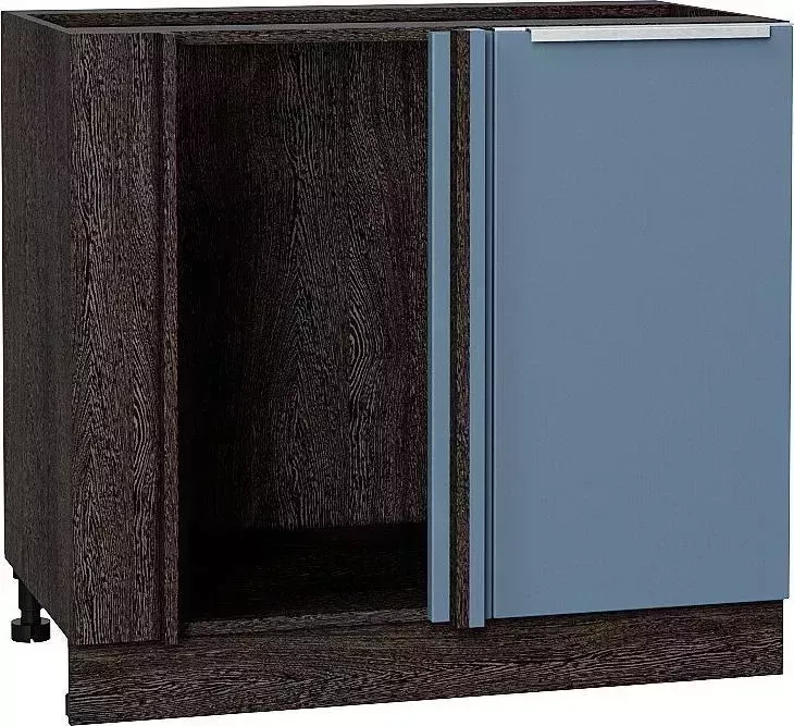 Шкаф угловой нижний VIVAT Фьюжн Silky Blue