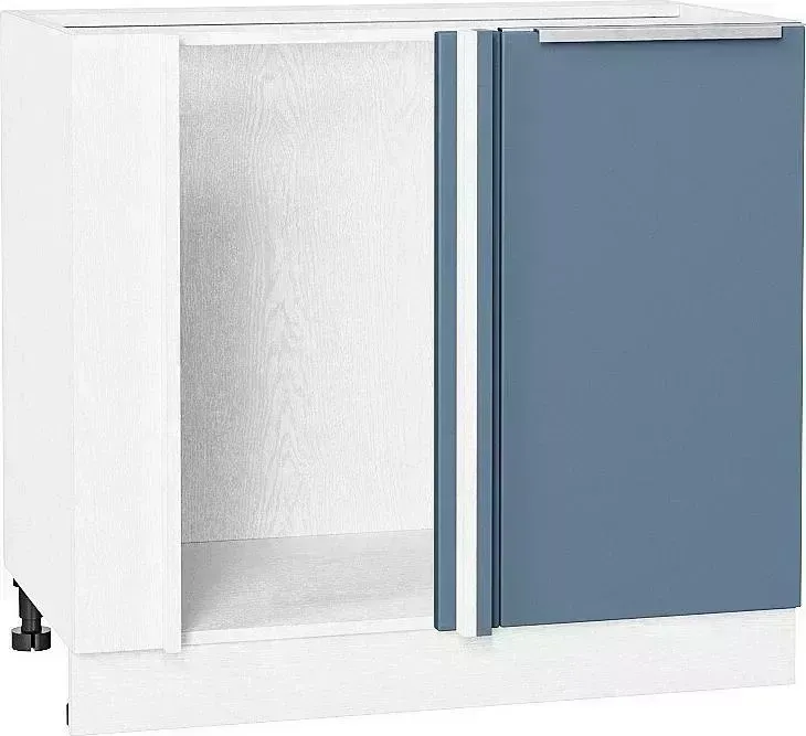 Шкаф угловой нижний VIVAT Фьюжн Silky Blue