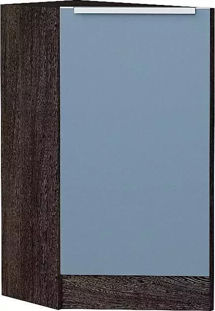 Шкаф нижний VIVAT торцевой Фьюжн Silky Blue
