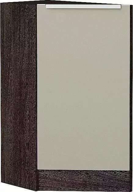 Шкаф нижний VIVAT торцевой Фьюжн Silky Grey