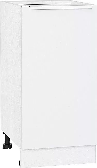 Шкаф нижний VIVAT с 1-ой дверцей Фьюжн Silky White