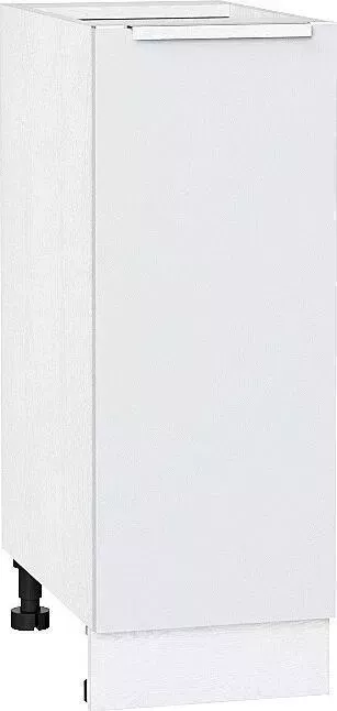 Шкаф нижний VIVAT с 1-ой дверцей Фьюжн Silky White