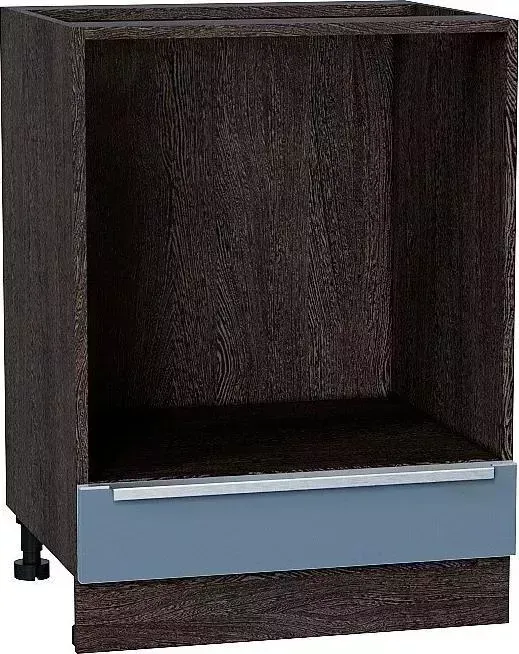 Шкаф нижний VIVAT под духовку Фьюжн Silky Blue