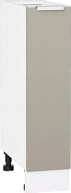 Шкаф нижний VIVAT бутылочница Фьюжн Silky Grey