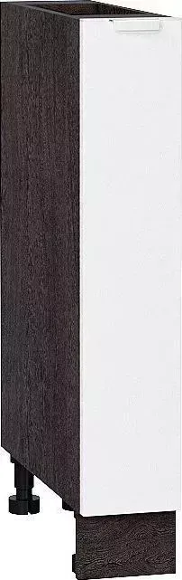 Шкаф нижний VIVAT бутылочница Фьюжн Silky White