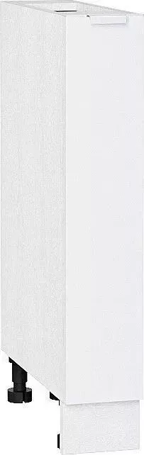 Шкаф нижний VIVAT бутылочница Фьюжн Silky White