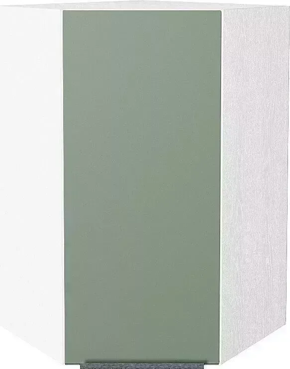 Шкаф угловой верхний VIVAT Фьюжн Silky Mint