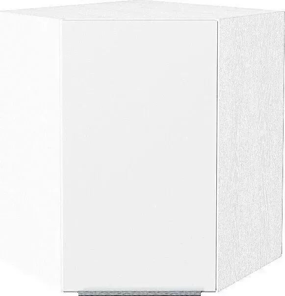 Шкаф угловой верхний VIVAT Фьюжн Silky White