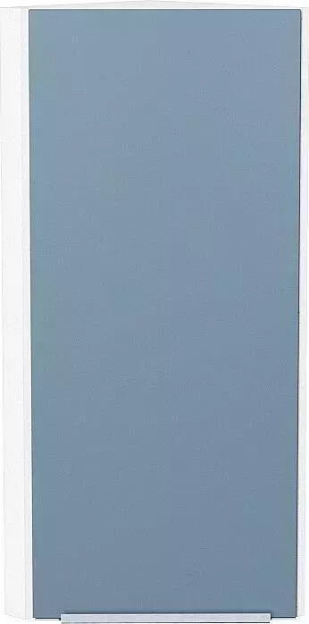 Шкаф верхний VIVAT торцевой Фьюжн Silky Blue