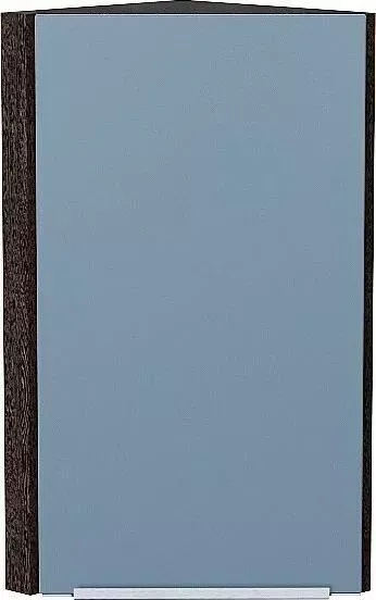Шкаф верхний VIVAT торцевой Фьюжн Silky Blue