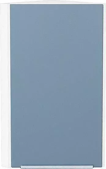 Шкаф верхний VIVAT торцевой Фьюжн Silky Blue