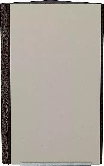 Шкаф верхний VIVAT торцевой Фьюжн Silky Grey