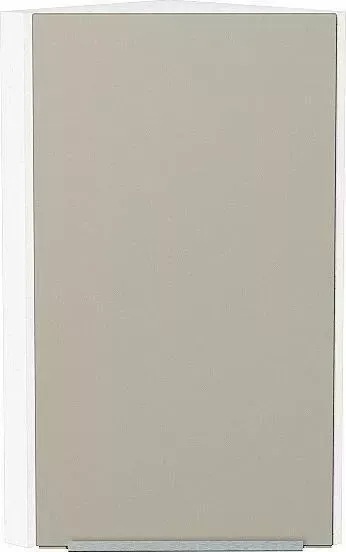 Шкаф верхний VIVAT торцевой Фьюжн Silky Grey