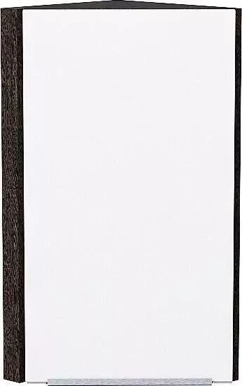 Шкаф верхний VIVAT торцевой Фьюжн Silky White