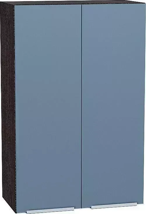 Шкаф верхний VIVAT с 2-мя дверцами Фьюжн Silky Blue