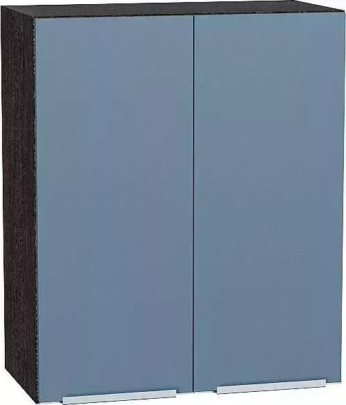 Шкаф верхний VIVAT с 2-мя дверцами Фьюжн Silky Blue