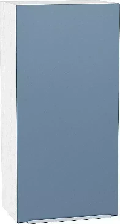 Шкаф верхний VIVAT с 1-ой дверцей Фьюжн Silky Blue