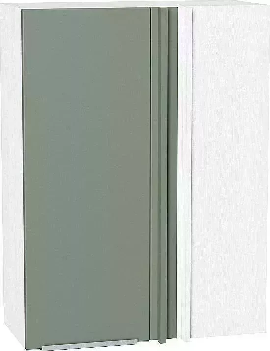 Шкаф угловой верхний VIVAT Фьюжн Silky Grey
