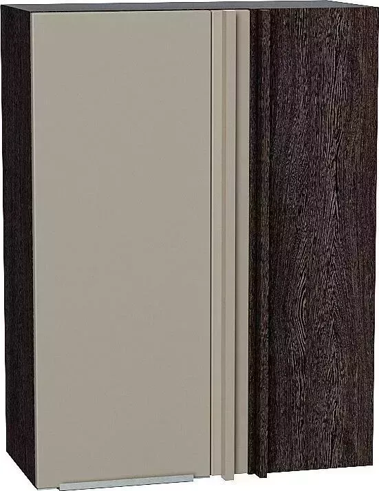 Шкаф угловой верхний VIVAT Фьюжн Silky Grey