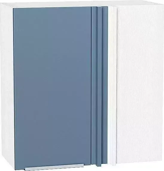 Шкаф угловой верхний VIVAT Фьюжн Silky Blue