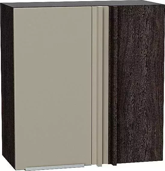 Шкаф угловой верхний VIVAT Фьюжн Silky Grey