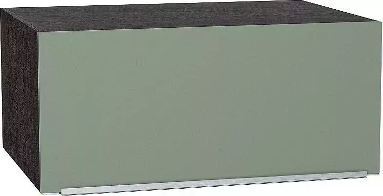 Шкаф верхний VIVAT горизонтальный глубокий Фьюжн Silky Mint