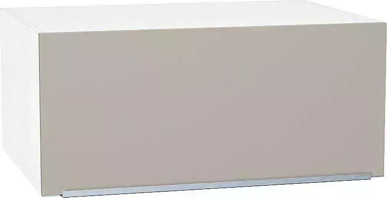 Шкаф верхний VIVAT горизонтальный глубокий Фьюжн Silky Grey