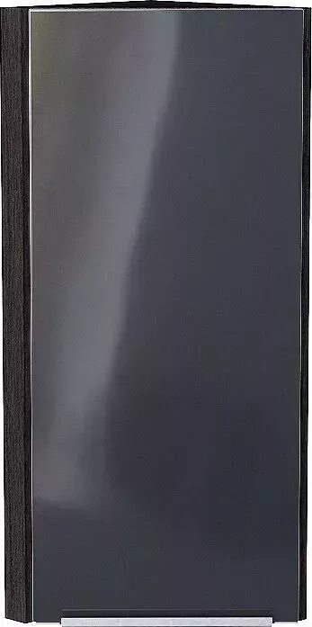 Шкаф верхний VIVAT торцевой Фьюжн Anthracite