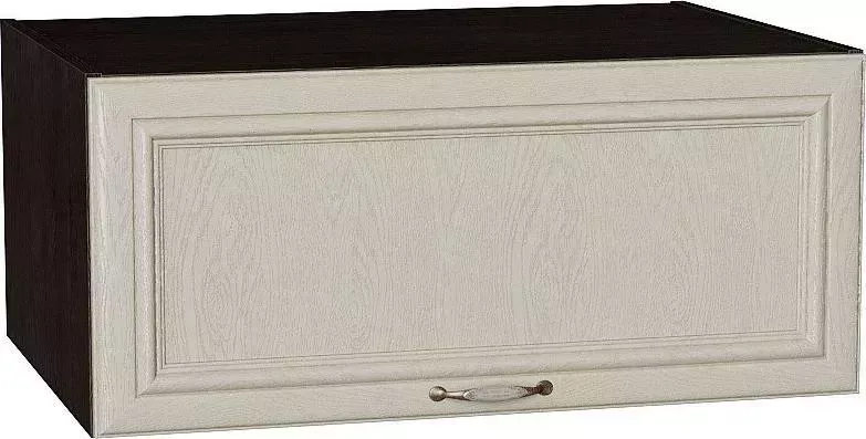 Шкаф верхний VIVAT горизонтальный глубокий Шале Ivory