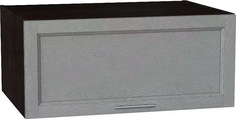 Шкаф верхний VIVAT горизонтальный глубокий Сканди Grey Softwood