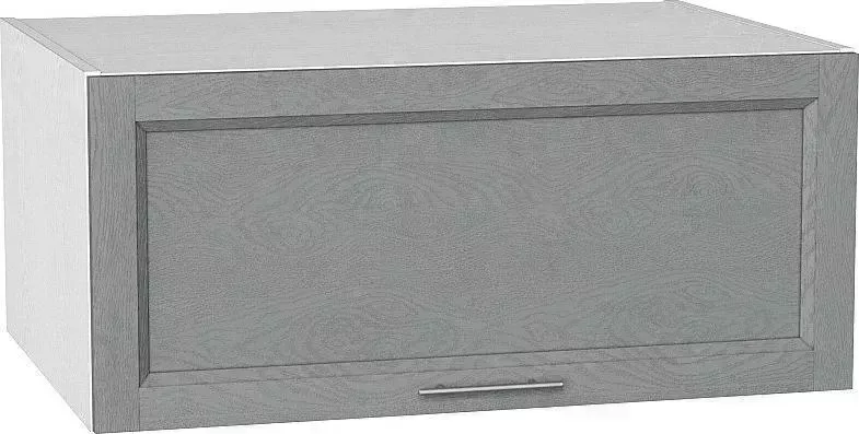 Шкаф верхний VIVAT горизонтальный глубокий Сканди Grey Softwood