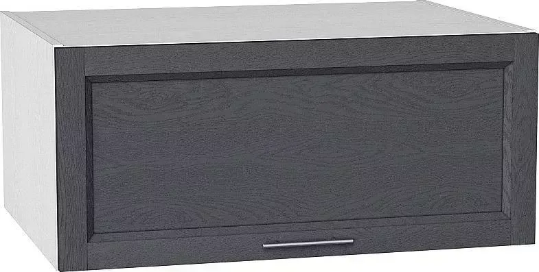 Шкаф верхний VIVAT горизонтальный глубокий Сканди Graphite Softwood
